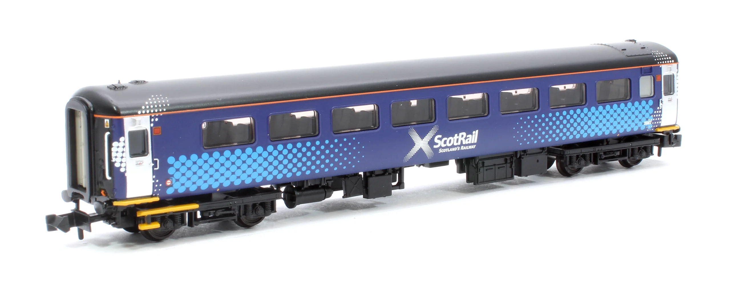 BR Mk2F TSO Tourist Second Open ScotRail Saltire No.5987 - Image 3