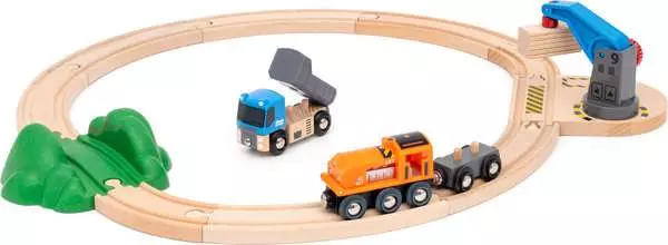 BRIO World Railway Set Starter Lift & Load Set - Image 3