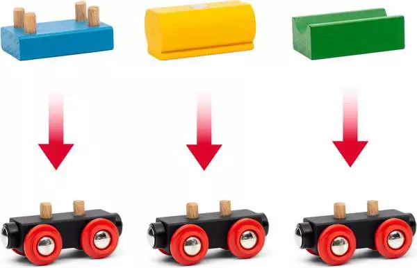 BRIO World Railway Set 65th Anniversary Train Set - Image 4