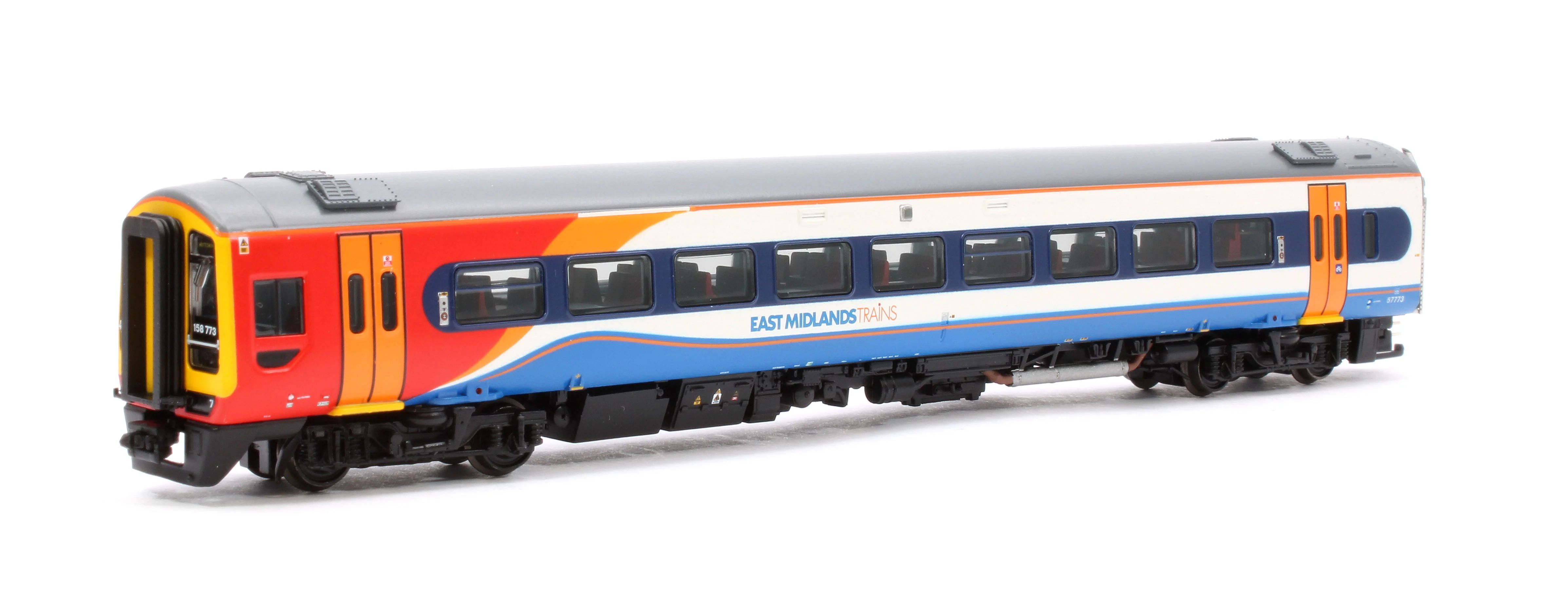 Class 158 2-Car DMU 158773 East Midlands Trains - DCC Sound - Image 5
